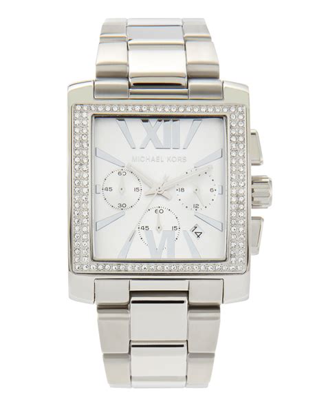 michael kors square ladies watch